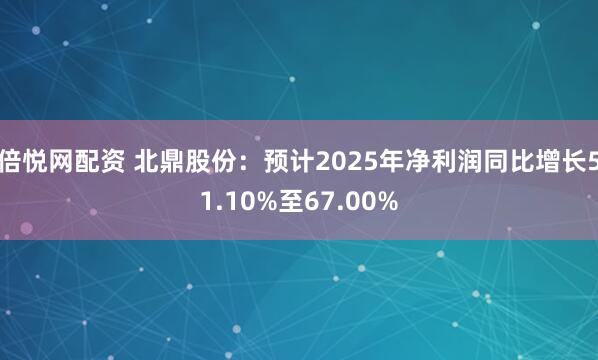 倍悦网配资 北鼎股份：预计2025年净利润同比增长51.10%至67.00%